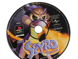 a video game disc with a picture of a cartoon character on it
