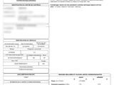 a document with a bar code on it and a bar code on the front