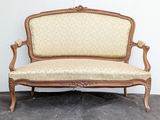 a couch that is sitting in a room