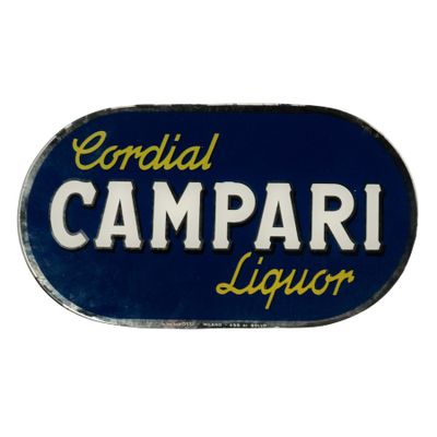 Campari" [2]. N° 2 Autocollants pour miroirs