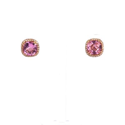 Travail contemporain Paire de boutons d'oreilles de forme co…
