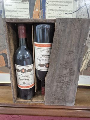 Trois bouteilles du Château Croizet Bages 1979, Grand cru cl…
