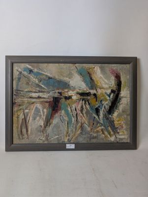 l'image d'un tableau sur le mur d'une pièce