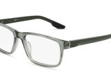 a pair of glasses sitting on top of a white surface