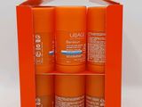 uriage skin care products in an orange box