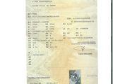 an image of a document with a picture of a man on it