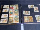 a binder with a lot of stamps on it