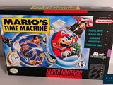 a box of mario ' s time machine on the table