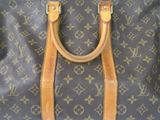 louis vuitton monogram canvas and leather tote bag