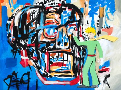 le Petit Prince revisite Jean-Michel Basquiat, 2023