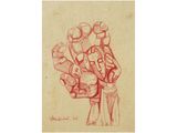 une image représentant le dessin d'un homme portant un sac à dos sur le dos
