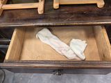 a pair of socks that are in a drawer