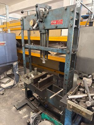 an image of a machine that is in the process of being worked