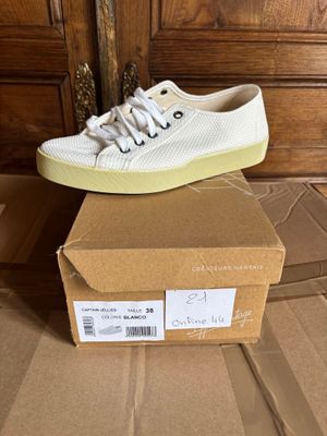 Pointure 38 - Ippon Vintage Captain Jellies, Coloris Blanc -…
