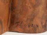 an image of a close up of a piece of wood with writing on it