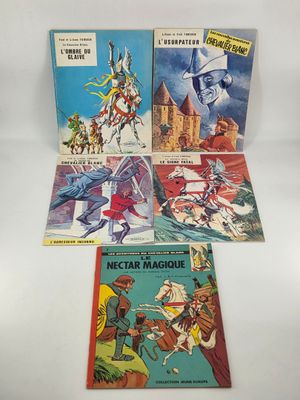 quatre bandes dessinées anciennes des années 1960