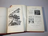 an open book with a picture of soldiers on it