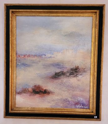 GEGALD (Ecole surréaliste du Xxème, peintre de Longwy), Vill…