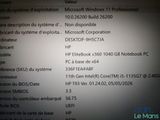 a close up of a computer screen with a lot of information on it