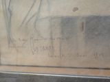 a picture of a drawing on the wall of a building