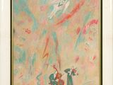 une image représentant un tableau où l'on voit un homme jouant du violon et une femme jouant du violoncelle