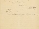 une photo en noir et blanc d'une feuille de papier sur laquelle figurent des inscriptions