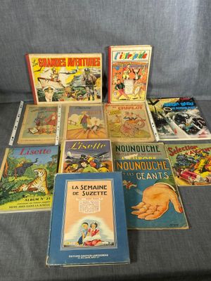 several children ' s books are sitting on a couch in front of a gray background