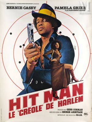 a poster for the movie hit man le creolee de harlem