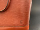 louis vuitton orange epi leather shoulder bag