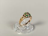 an image of a close up of a ring on a clear surface