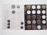 a picture of a box of coins on a table