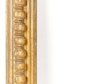 a gold frame with a decorative pattern on the edge