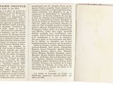 an old book opened to show a page with a picture of a man on it