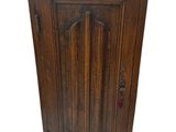 an image of a wooden cabinet with a door on the top