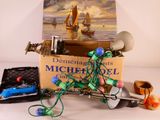 une boîte contenant tout un tas d'objets