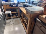 an image of a kitchen with a lot of counter space