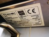 an image of a close up of a label on a machine
