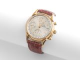 Montre-bracelet Rolex pour femme, chronographe à remontage manuel en or 18 carats