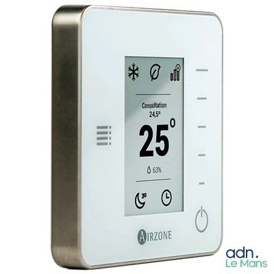 Thermostats ibpro6 monochrome AIRZONE THINK - Lot de 8 Neufs