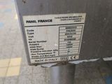 a close up of a parking meter on a city street
