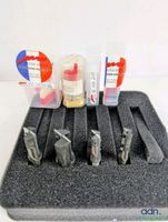 Lot de 4 porte-outils de défonçage à plaquettes réversibles … (photo 3)