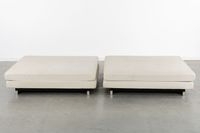 Ceccotti Collezioni, paire de grands poufs ou lits de repos,… (photo 5)