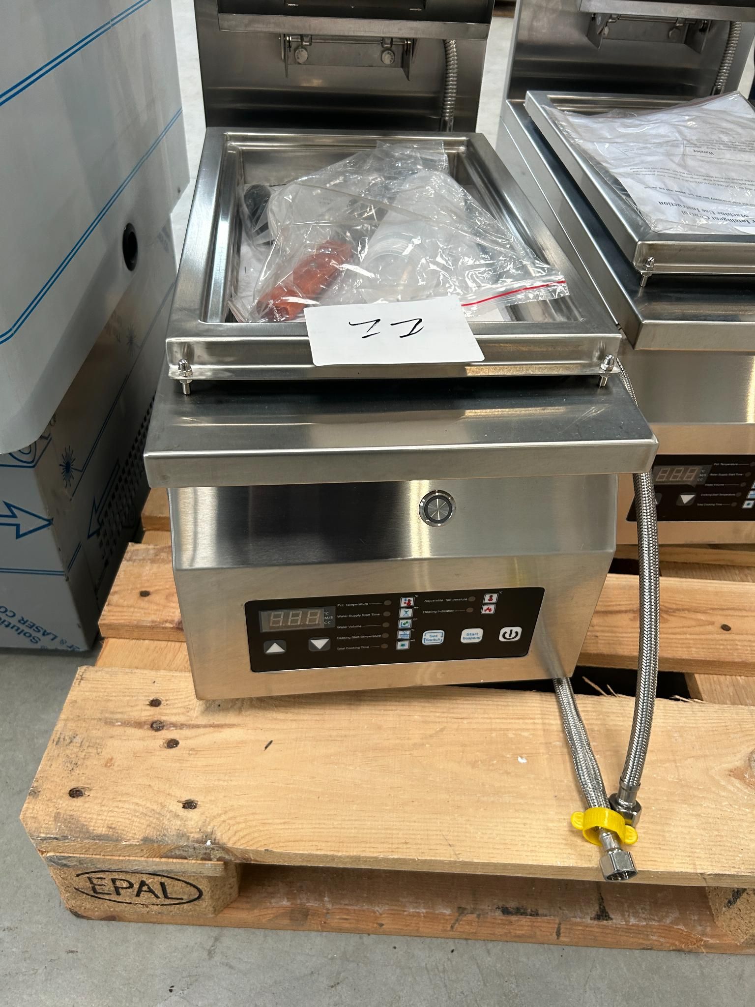 Machine à gyoza automatique, dimensions : 30x60x41 cm, non t…