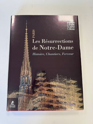the cover of the book les resurrections de notre - damee