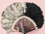 vue de dessus d'un ventilateur avec des pales, sur fond rose