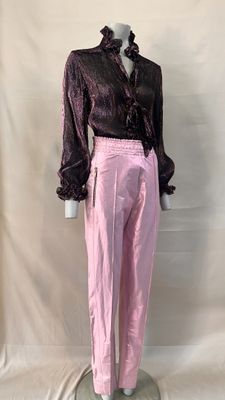 pink pants with ruffles on a mannequin mannequin mannequin mannequin mannequin mannequin mannequin mannequin