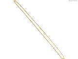 un collier en or orné d'une flèche sur fond blanc