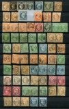 une photo d'une photo d'un mur composé de timbres