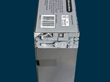 a close up of a box with a label on it