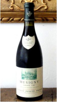 Une bouteille du domaine Jacques PRIEUR - Musigny - Grand cru - 2002 ( - Photo 1